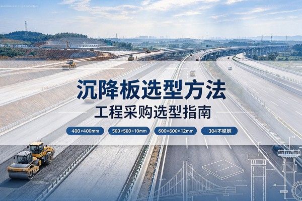 元江沉降板选择方法