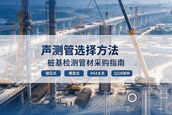 元江声测管选型标准