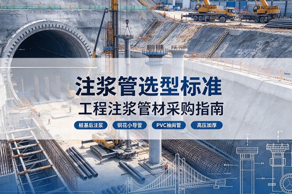 元江注浆管选型标准