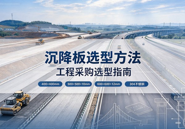 元江沉降板选择方法