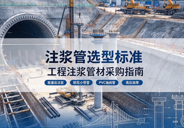 元江注浆管选型标准